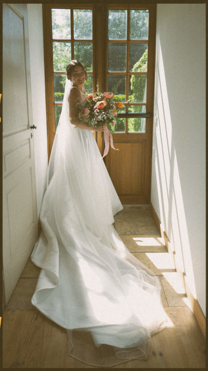 Portrait de la mariée