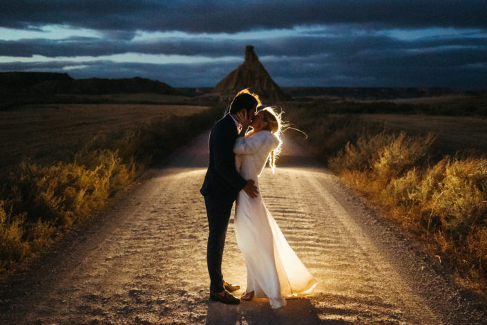Séance photo dans le désert des Bardenas, Espagne